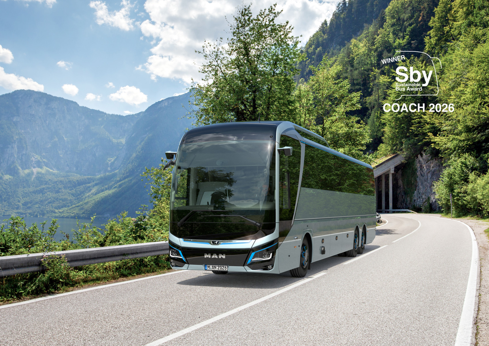 MAN Lion’s Coach E Awarded “Sustainable Bus of the Year 2026”