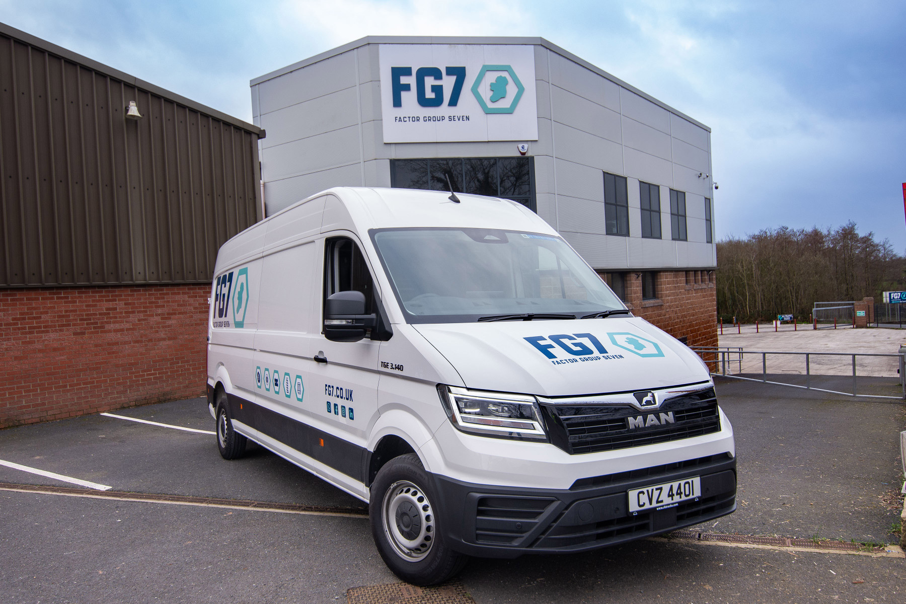 Delivering service, quality and satisfaction with a smile, FG7 of Cookstown hits the road running with MAN TGE_1