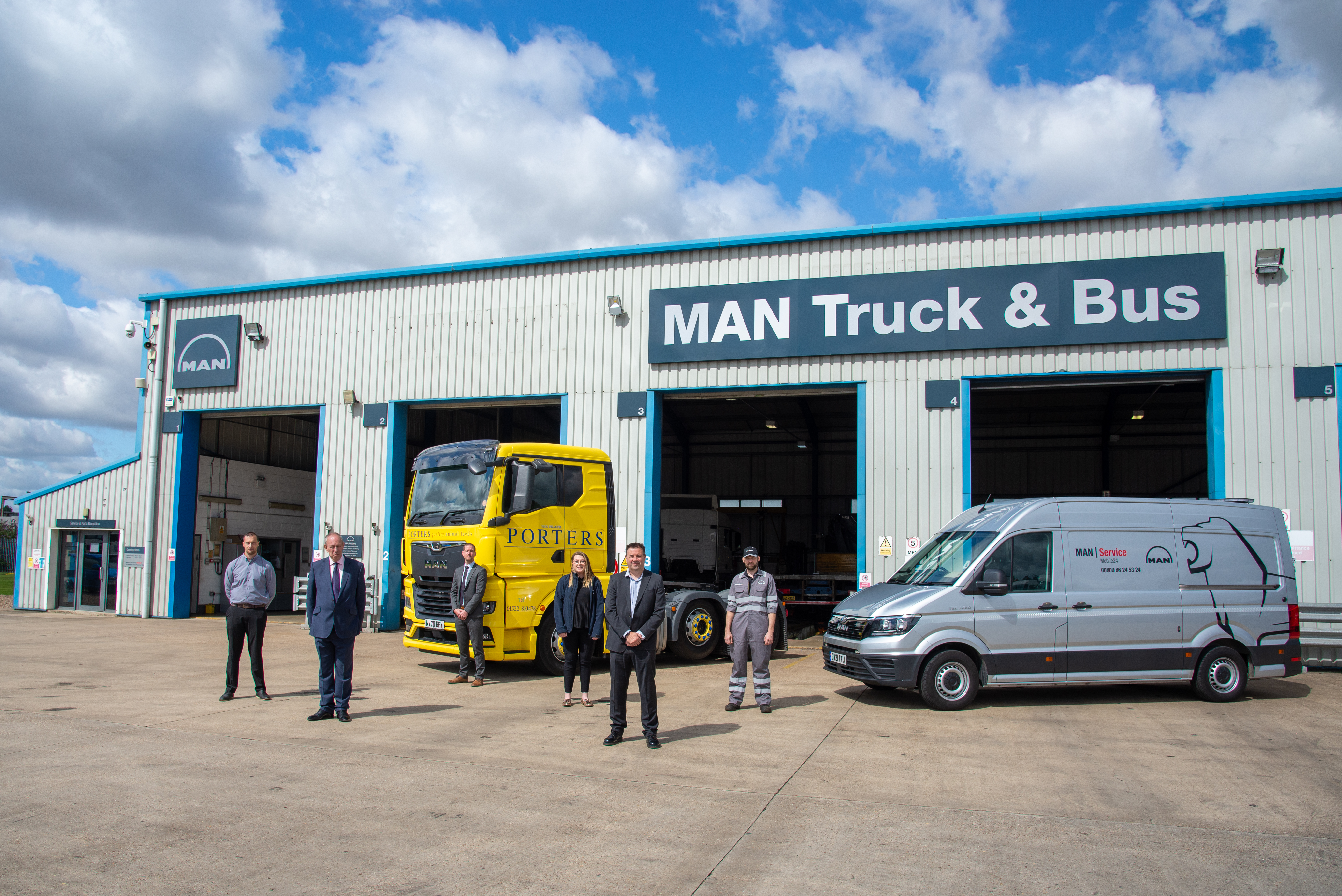 Major Investment: MAN Truck & Bus UK opens five dealerships across