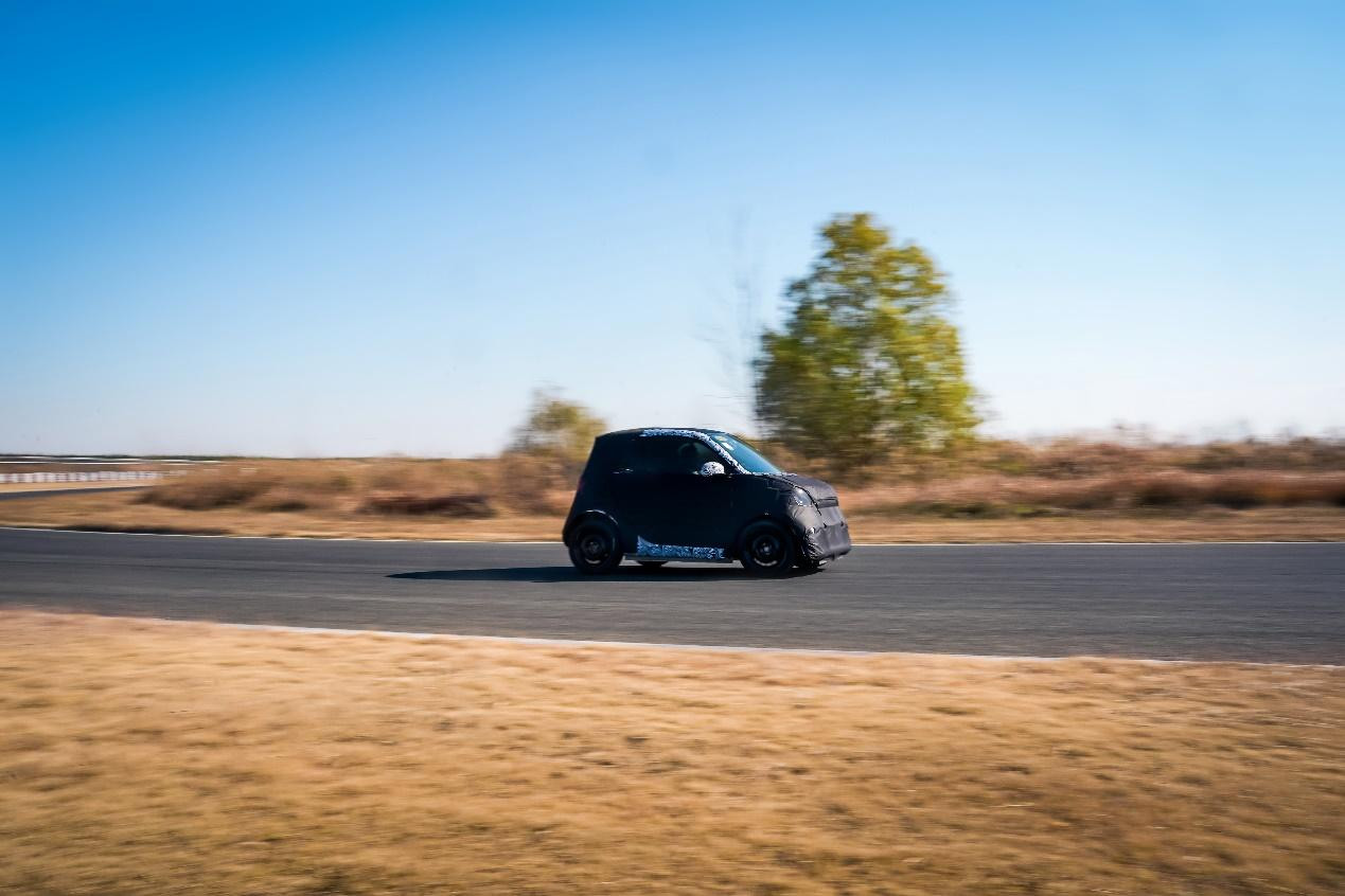 SMART #2 ENTERS TESTING PHASE ON NEW ECA PLATFORM