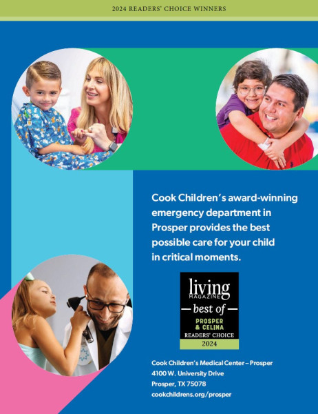 Prosper readers choice Living Magazine 2024