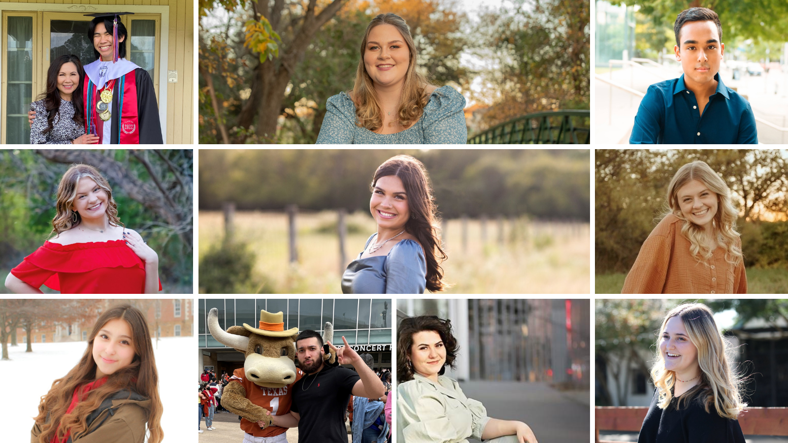 2022 Presidents Scholarship Recipients