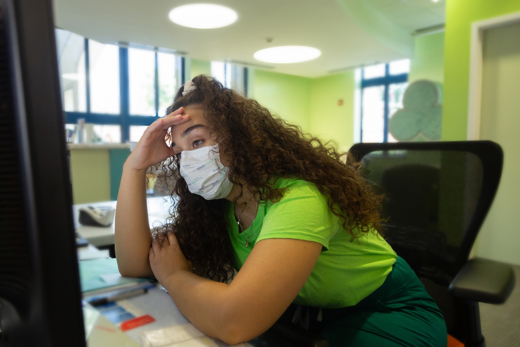 burnout or cape story that employee wrote 