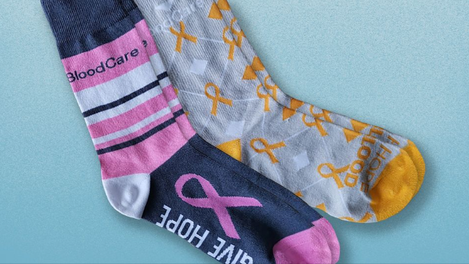 carter bloodcare socks