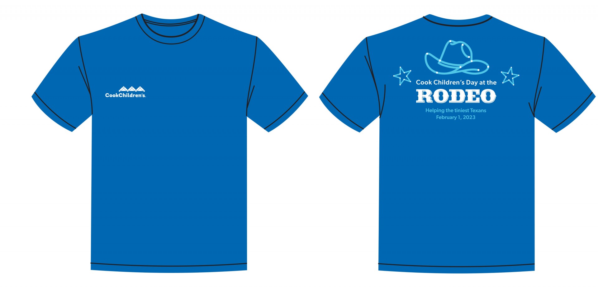 CCDATR T-shirt front and back