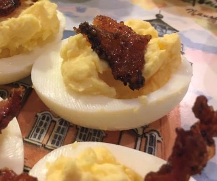 deviled eggs