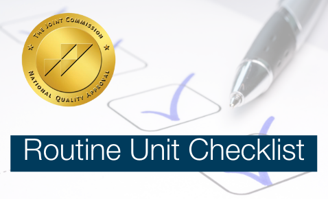 routine unit checklist