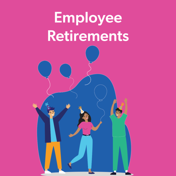 Employee Retirement Graphic