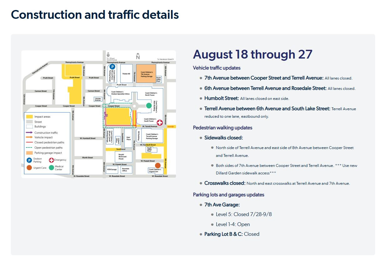 Aug. 18 traffic