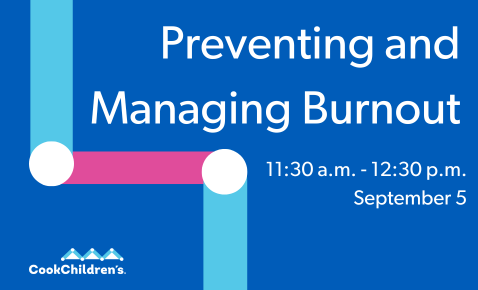 burnout lunch and learn