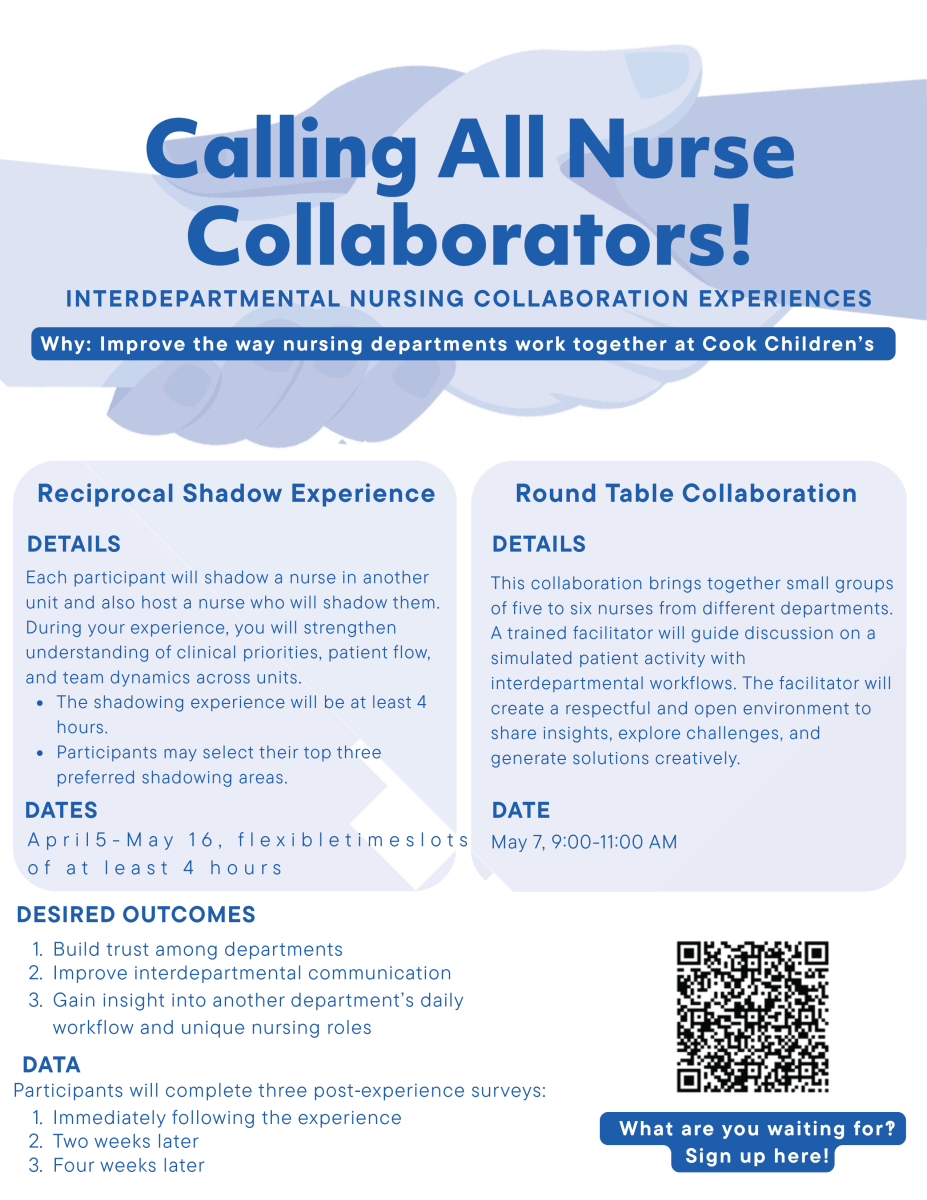 Interdepartmental Nursing Collaboration