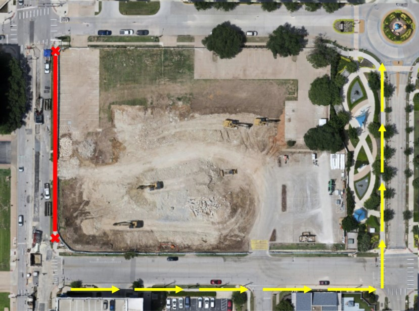 8th Ave Sidewalk Closure