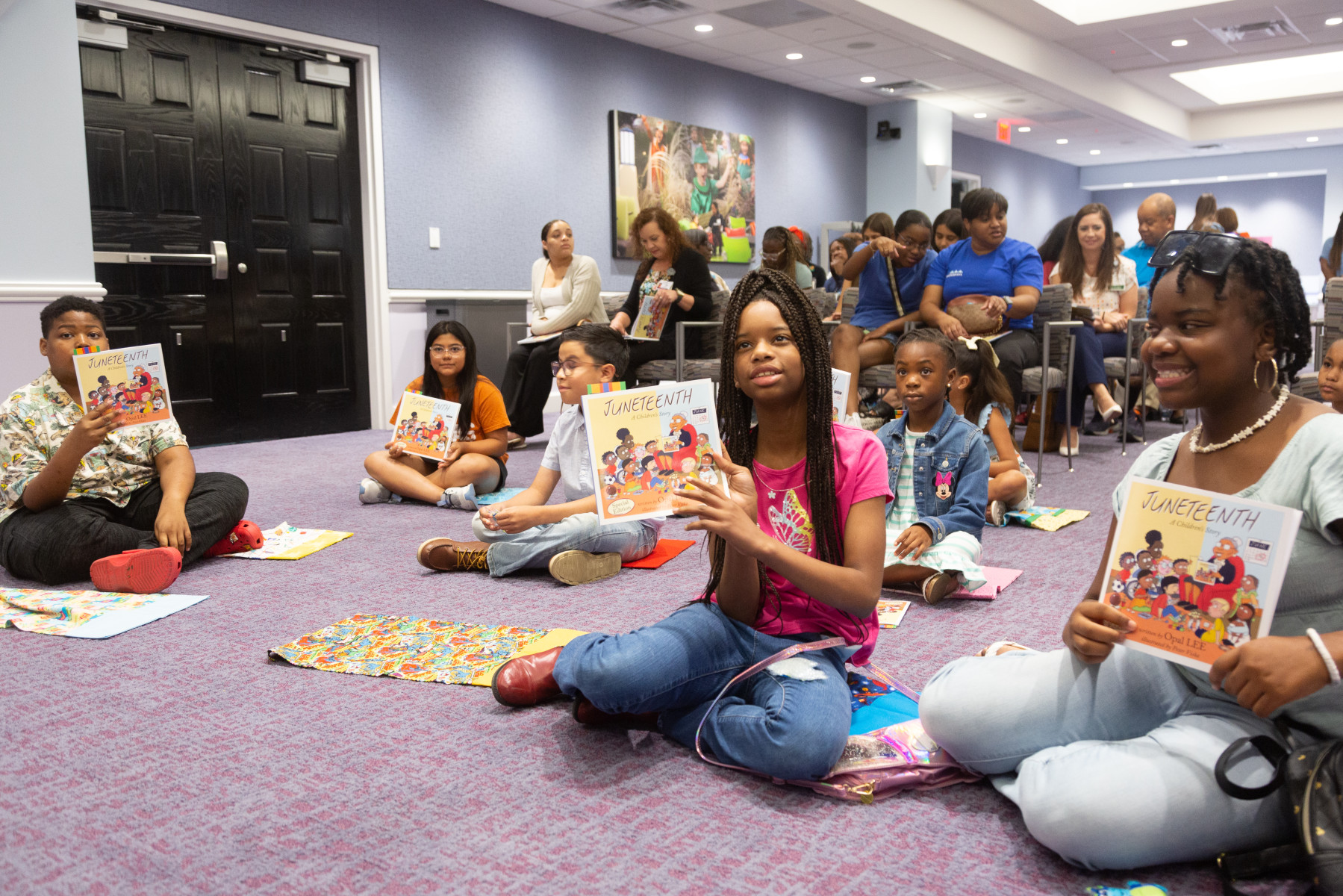 Opal Lee and Dione Sims Visit Cook Childrens (11)