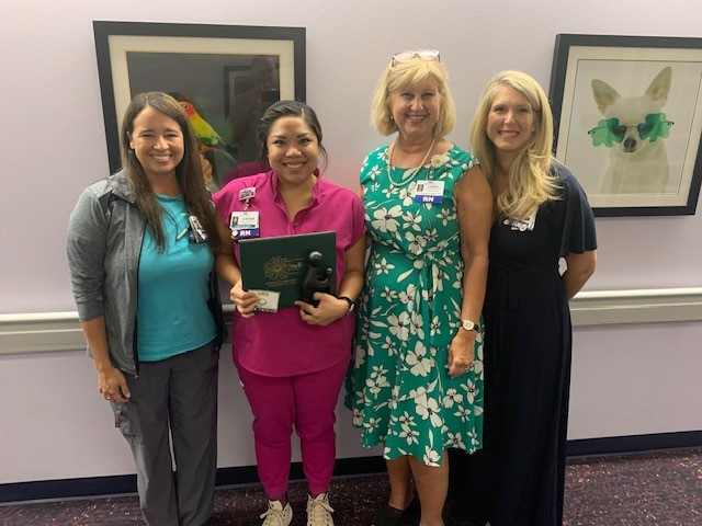 Heather Gonzales Daisy Award Aug 2023