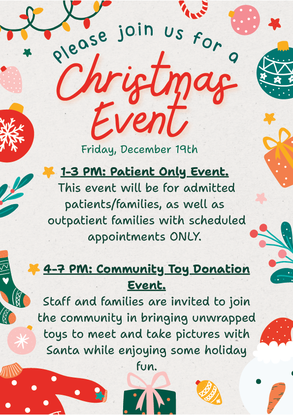 Prosper Christmas Event Info 2025