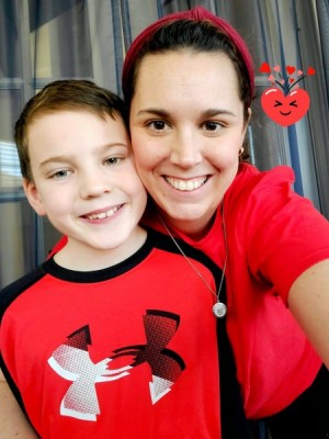 amy hopkins go red day 2