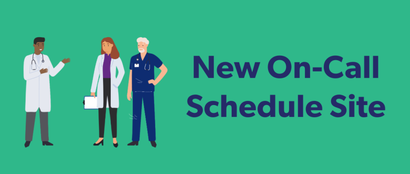 On Call Scheduling Site