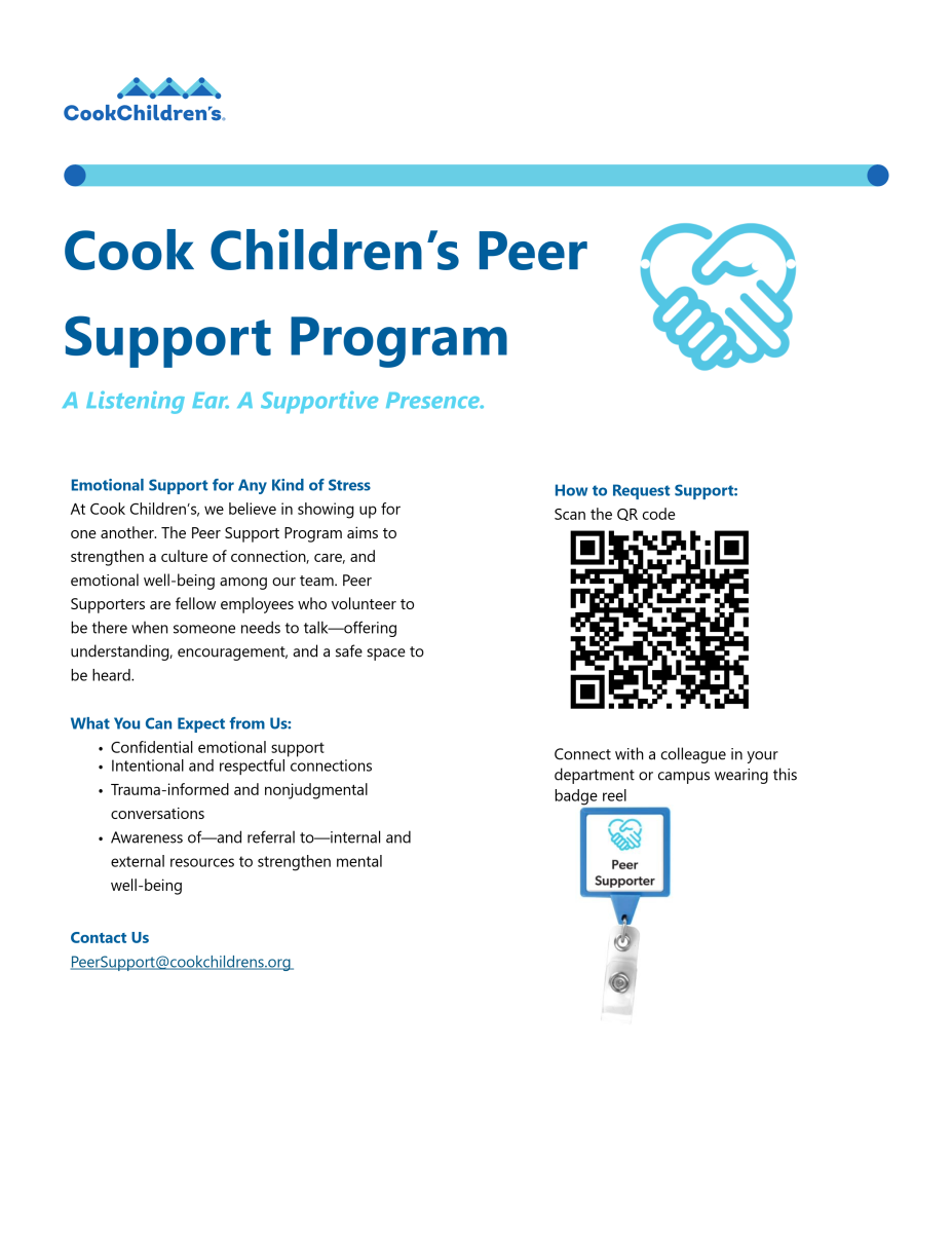 Peer Support Program Flyer_2025