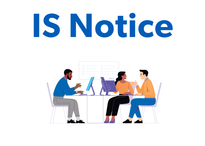 IS Notice-2 Stock