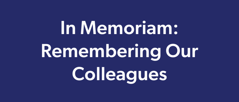 In Memoriam