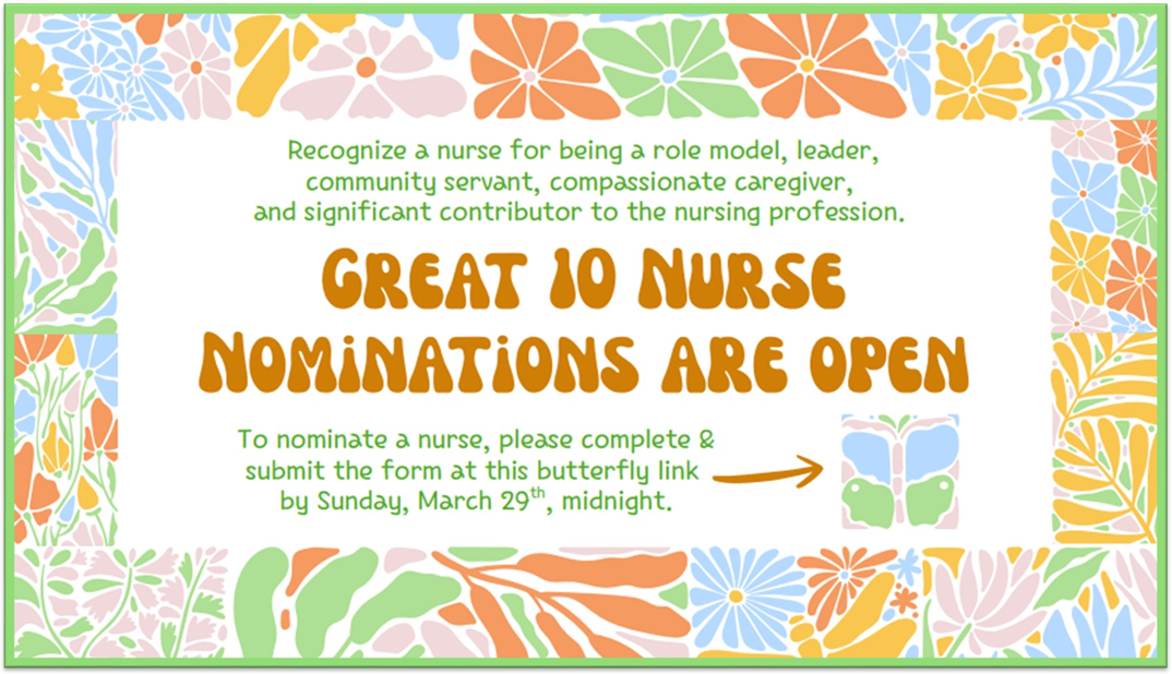 Great 10 Nurses