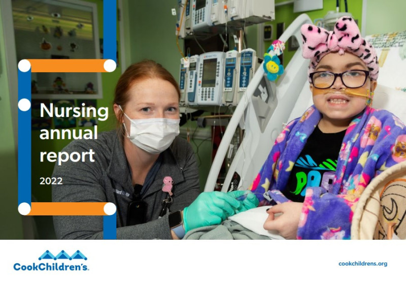 Nursing Annual Report 2022 Cover
