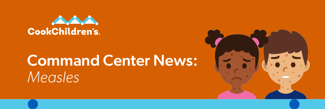 CC Command Center News-Measles header