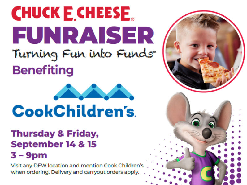 Chuck E. Chees funraiser