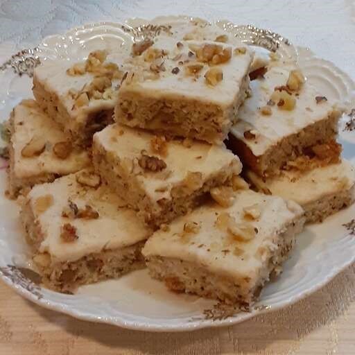 banana bread bars