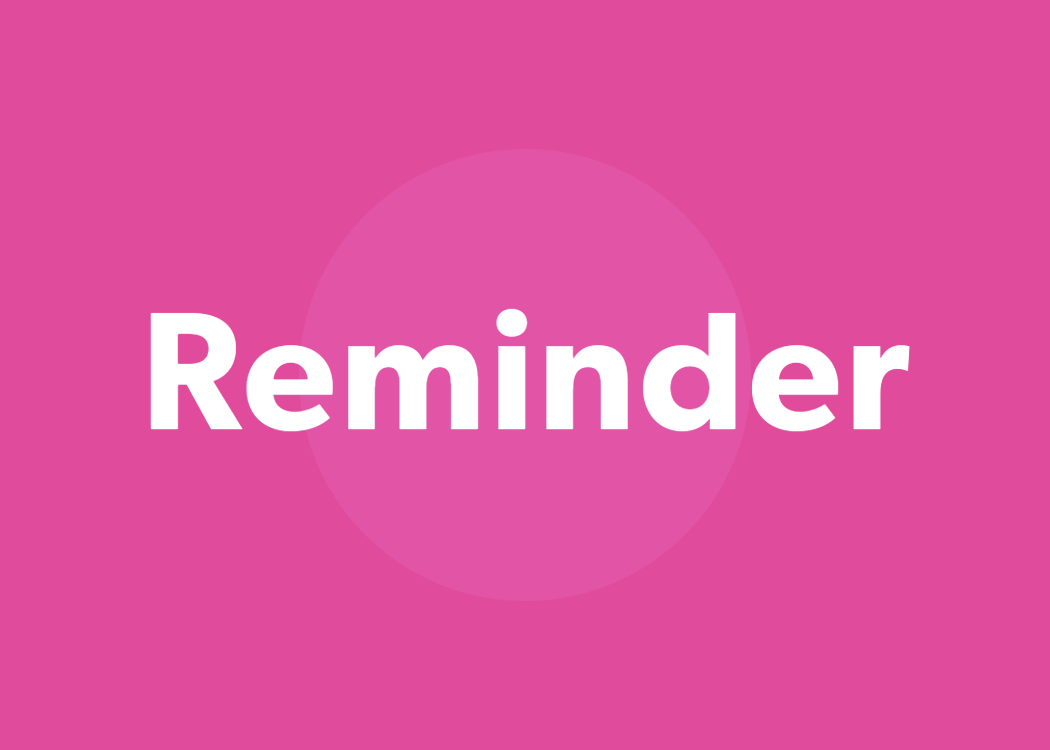 Reminder-3 Stock