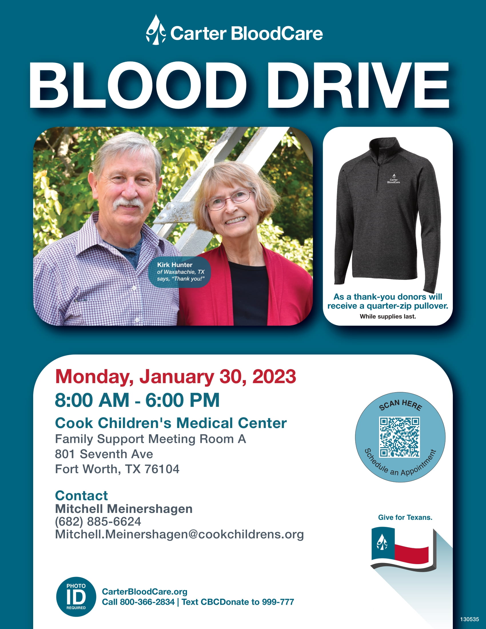 Blood Drives Save Lives