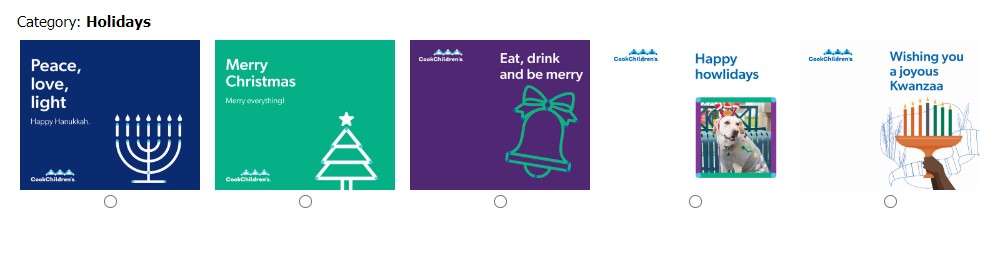 Holiday ecard