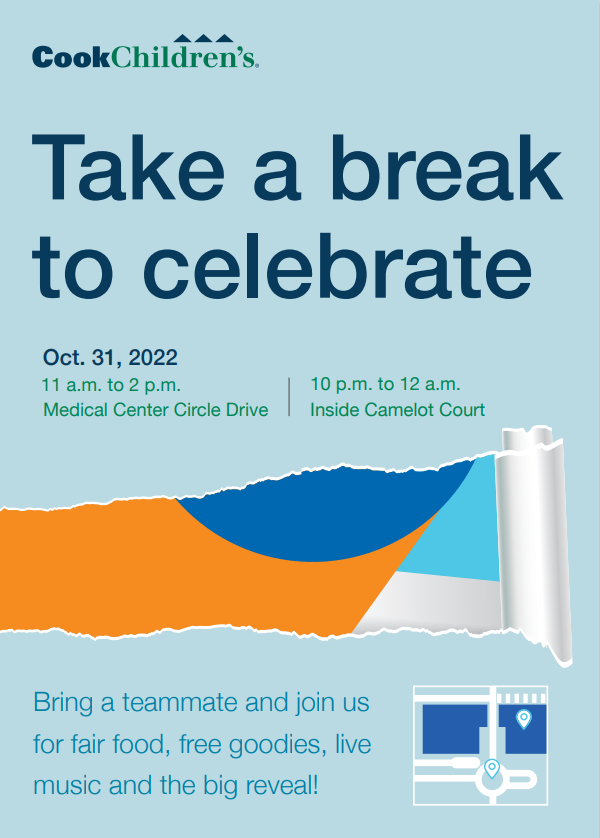 take a break to celebrate