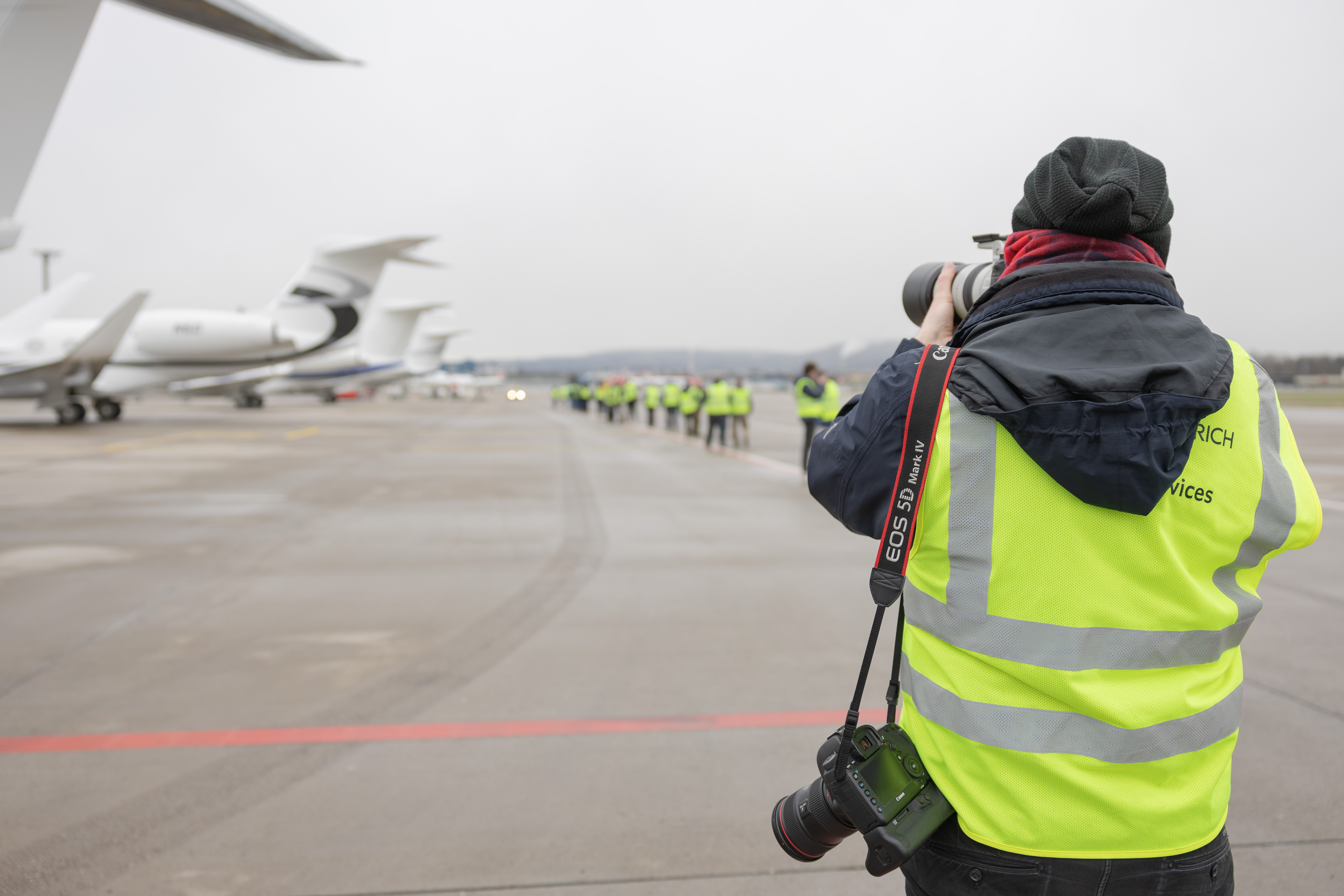 WEF 2025 Guests from business, politics and society travel via Zurich