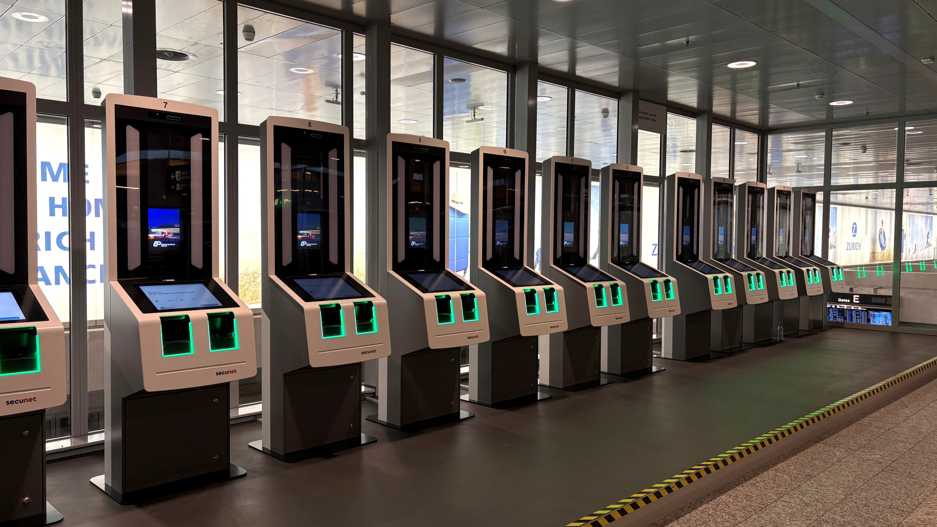 Zurich Airport: Introduction of the EU Entry/Exit System (EES) in mid-November