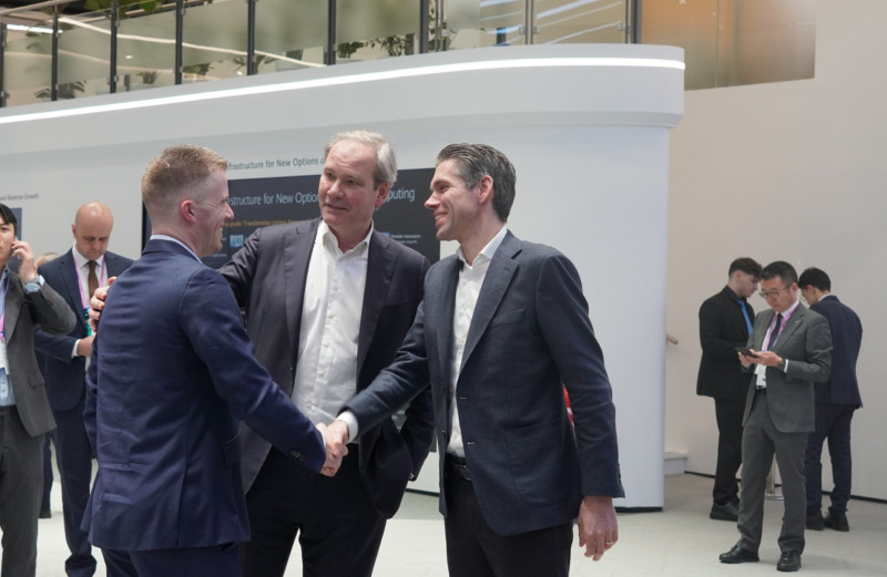 Erik Brands - Joost Farwerck - Wouter Stammeijer during MWC 2026