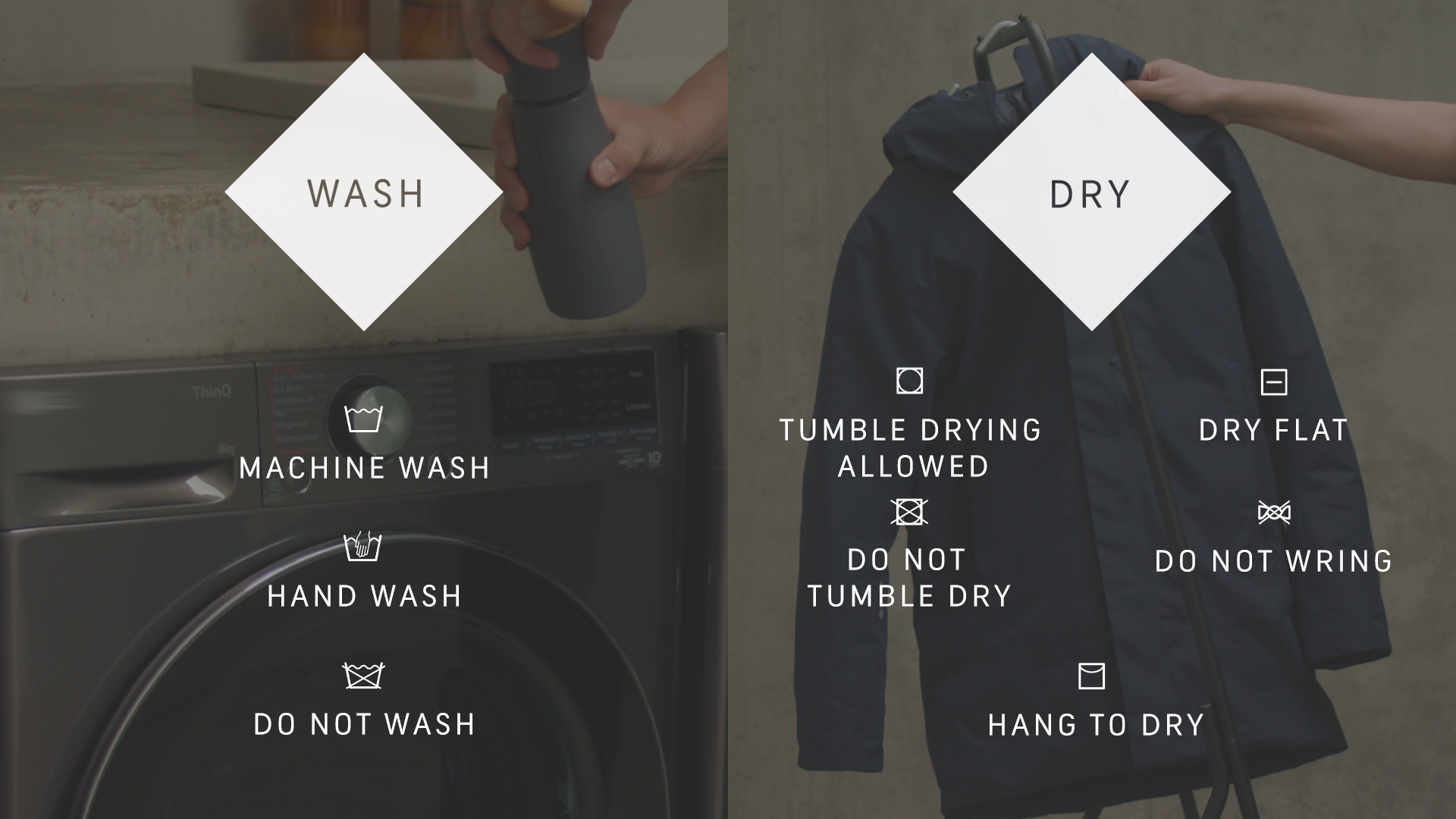 Wash, Care and Repair