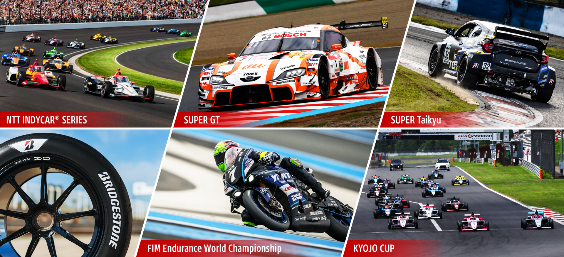 Bridgestone Announces 2026 Motorsports Activities