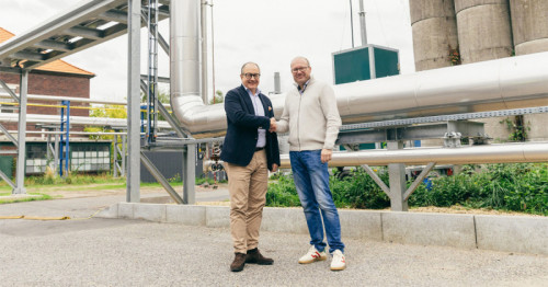 Start der Lieferung von grünem Dampf an Bayer durch E.ON