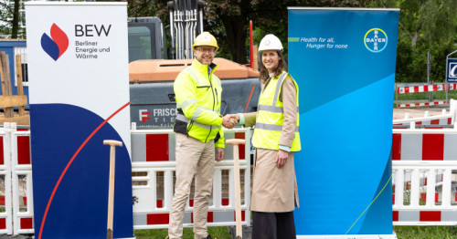 20 Megawatt für den Standort Berlin-Wedding: Bayer setzt künftig auf Fernwärme der BEW Berliner Energie und Wärme