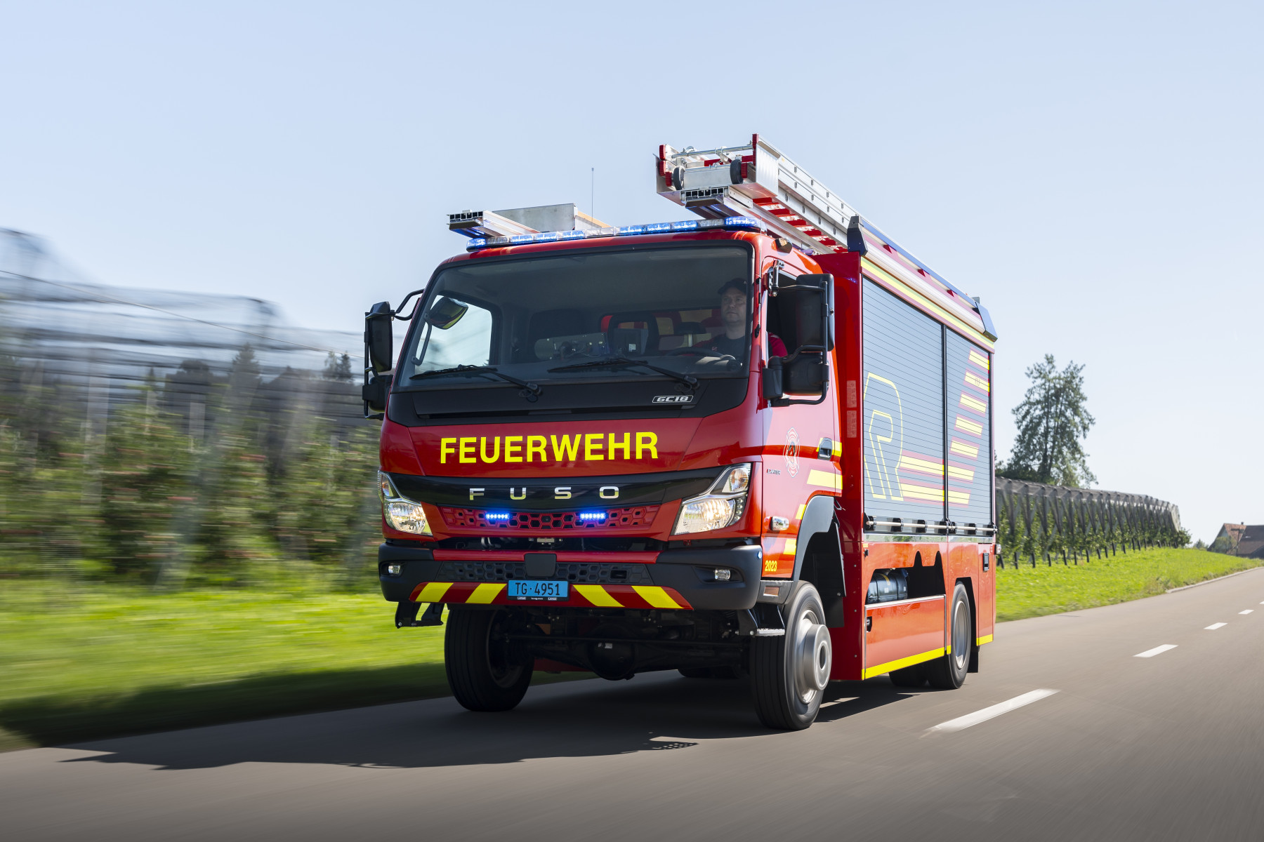 FUSO 4x4 pompiers Suisse