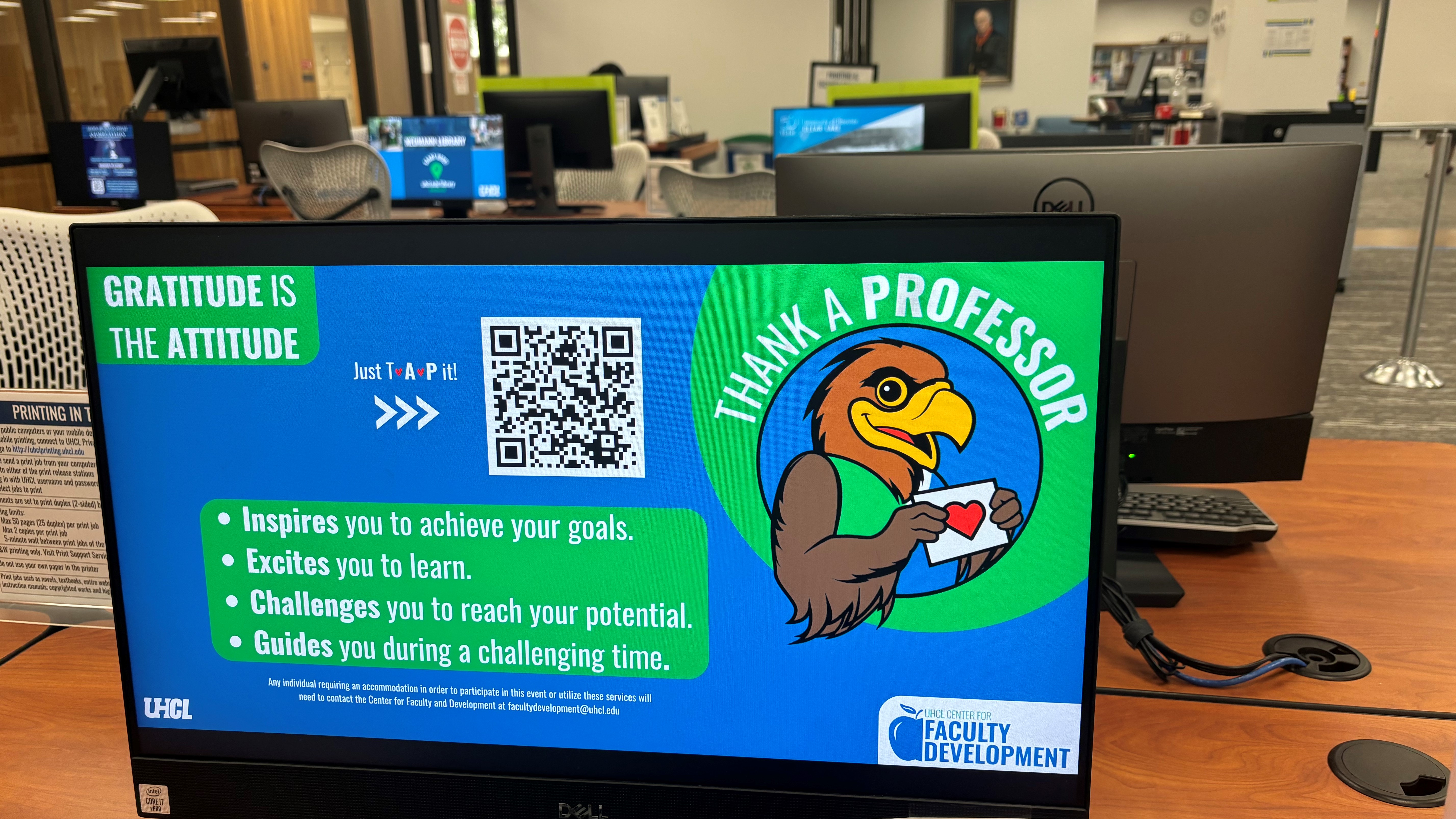 UHCL students set new program record with ‘Thank a Professor’ campaign