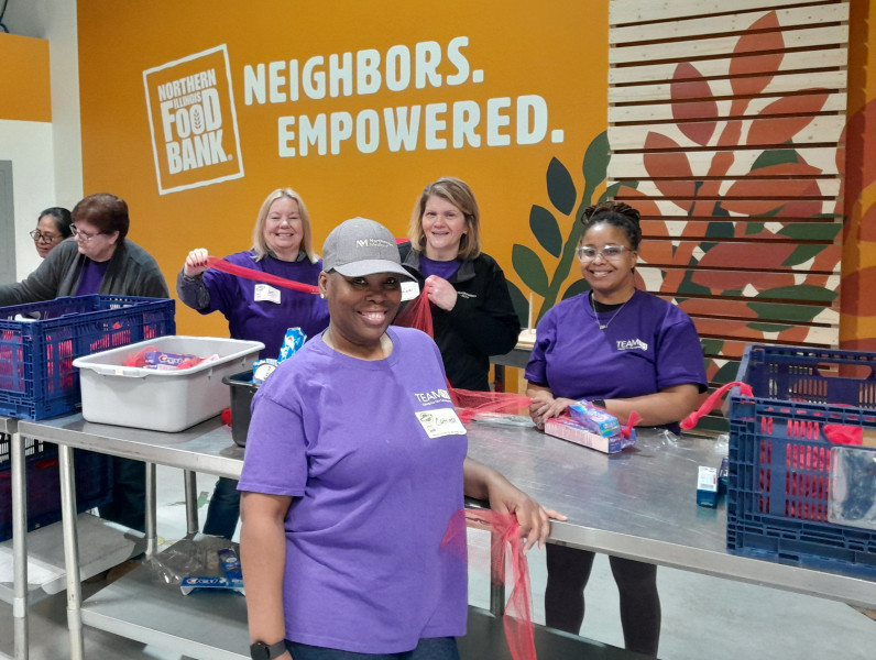 Northern Illinois Food Bank donation center