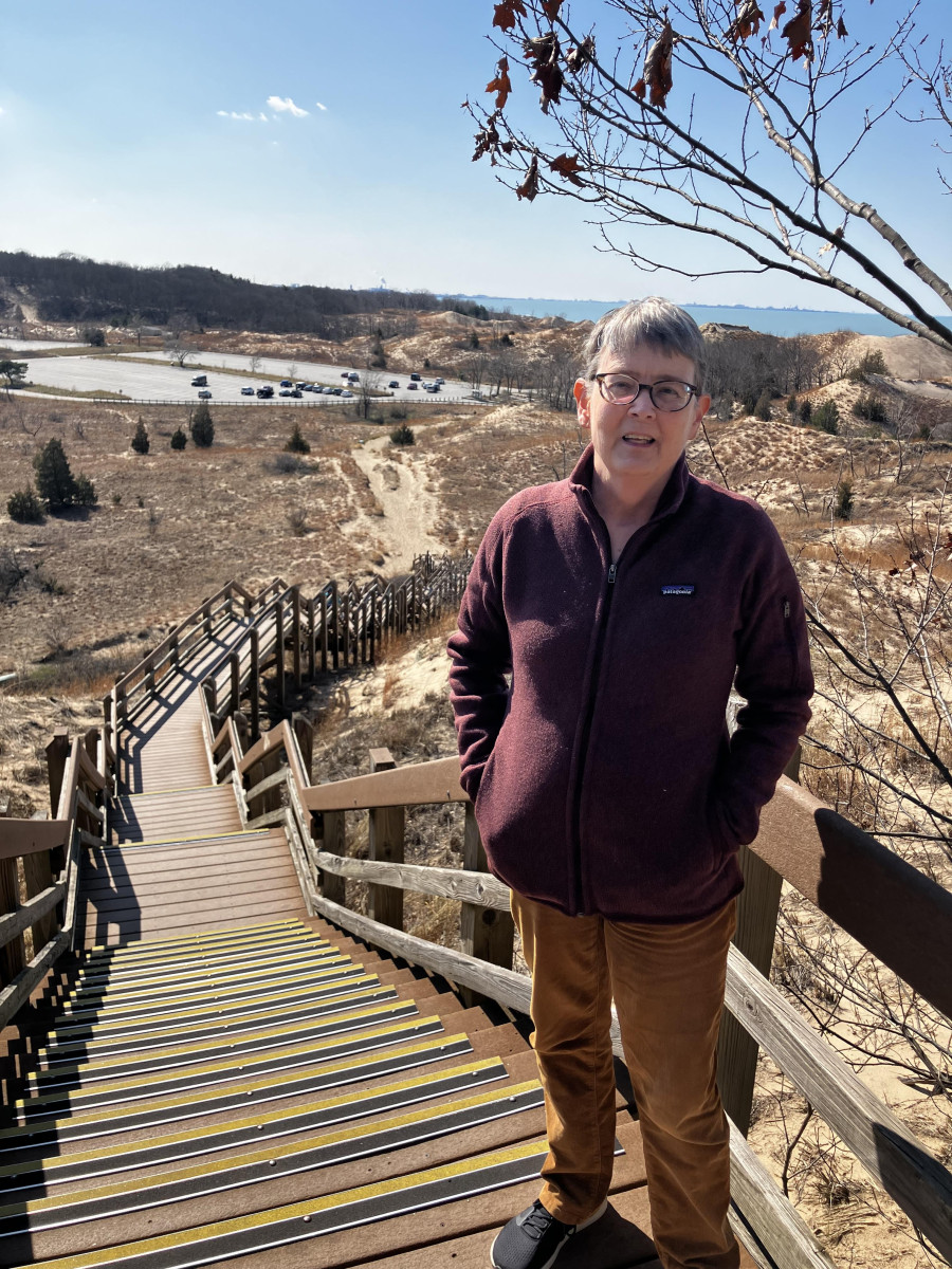 Post-lung transplant hiking