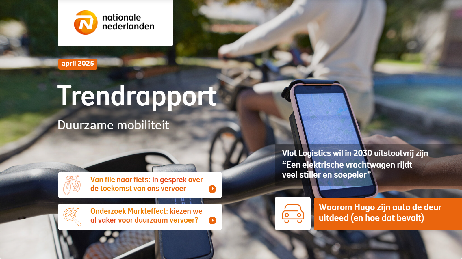 Nationale-Nederlanden Trendrapportage Duurzame Mobiliteit 2025 Nationale-Nederlanden Trendrapportage Duurzame Mobiliteit 2025