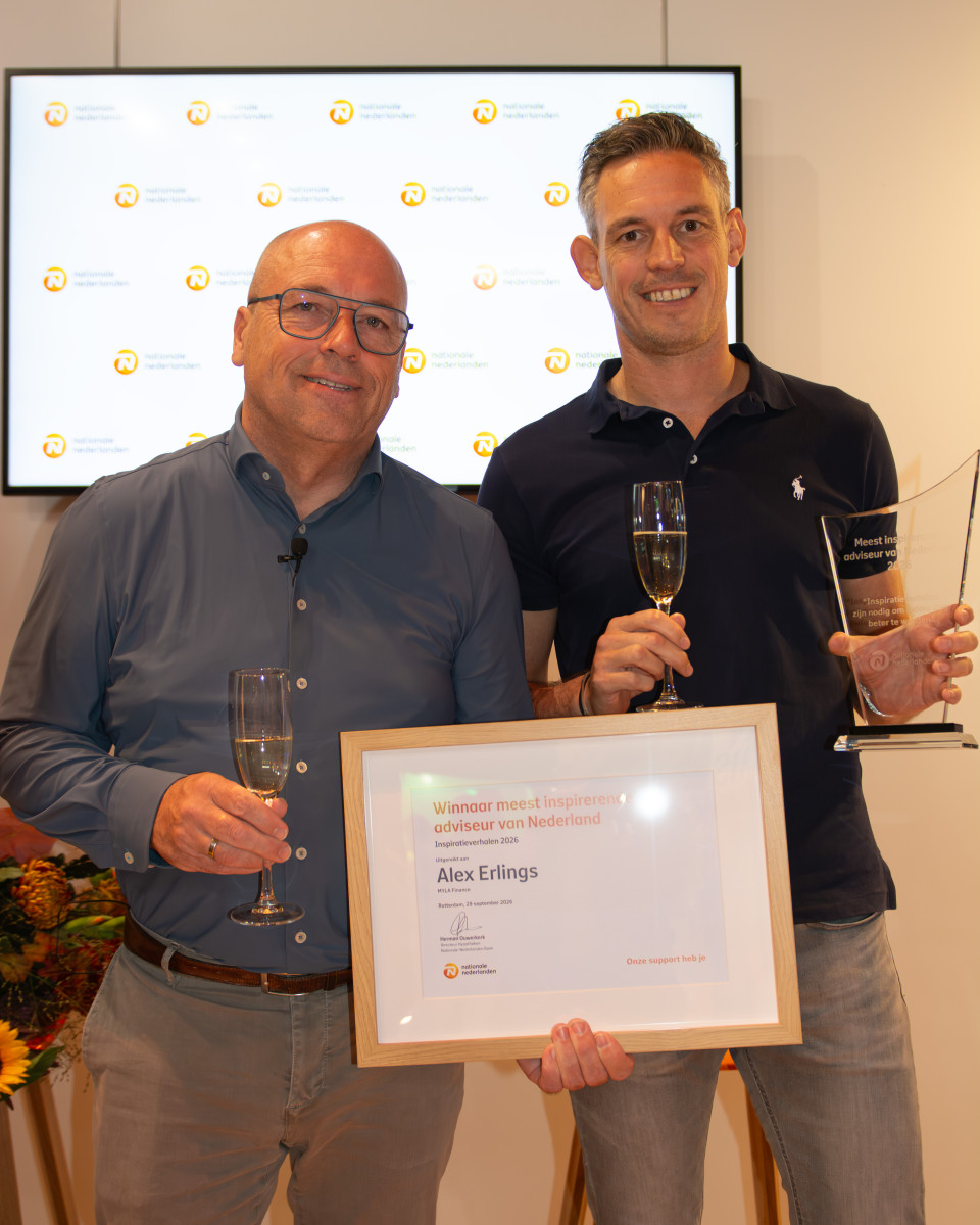 Alex Erlings, Meest inspirerende adviseur 2026