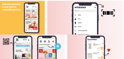 HEMA maakt online shoppen nog leuker met compleet vernieuwde app