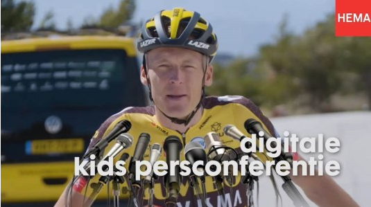 HEMA stelt geluk op de fiets centraal in Tour de France campagne 3