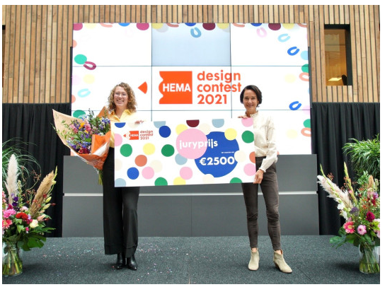 Yvonne Bruin wint met HeyMe 31e HEMA design contest
