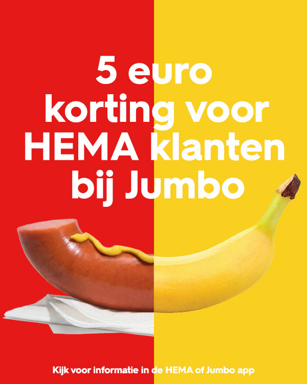 HEMA en Jumbo verwelkomen elkaars klanten met voordeel